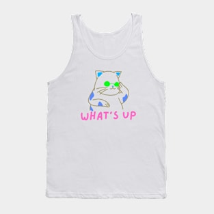 what's up Cat Tank Top